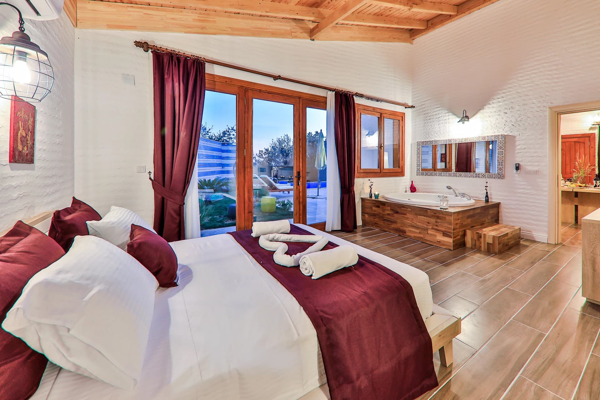 Villa Sunset 3 Korunaklı Havuz 19