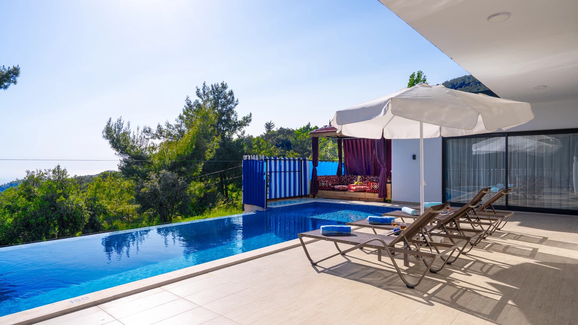 Villa Gökkuşağı Korunaklı Havuz 32