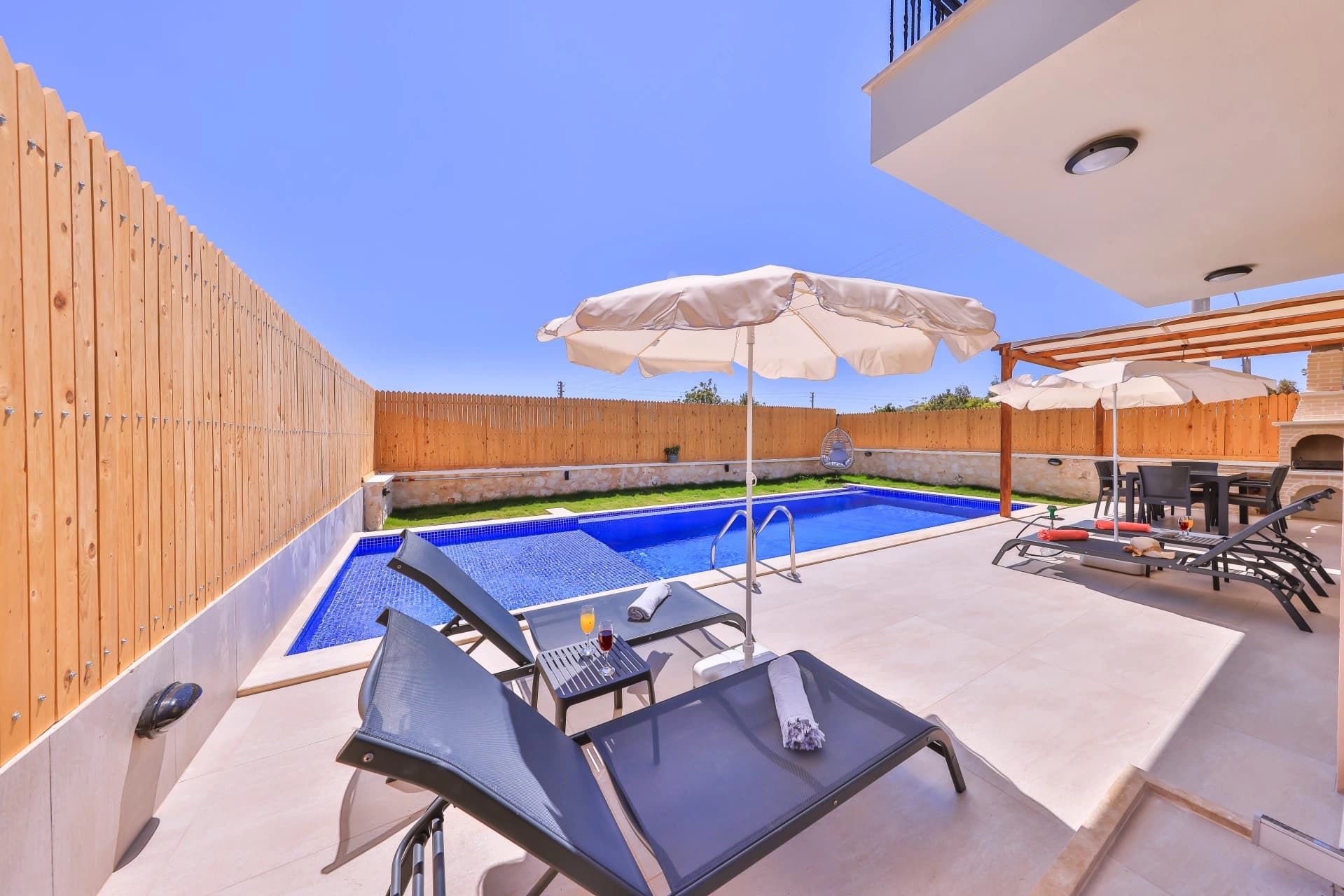 Villa Luiza 1 Korunaklı Havuz 44