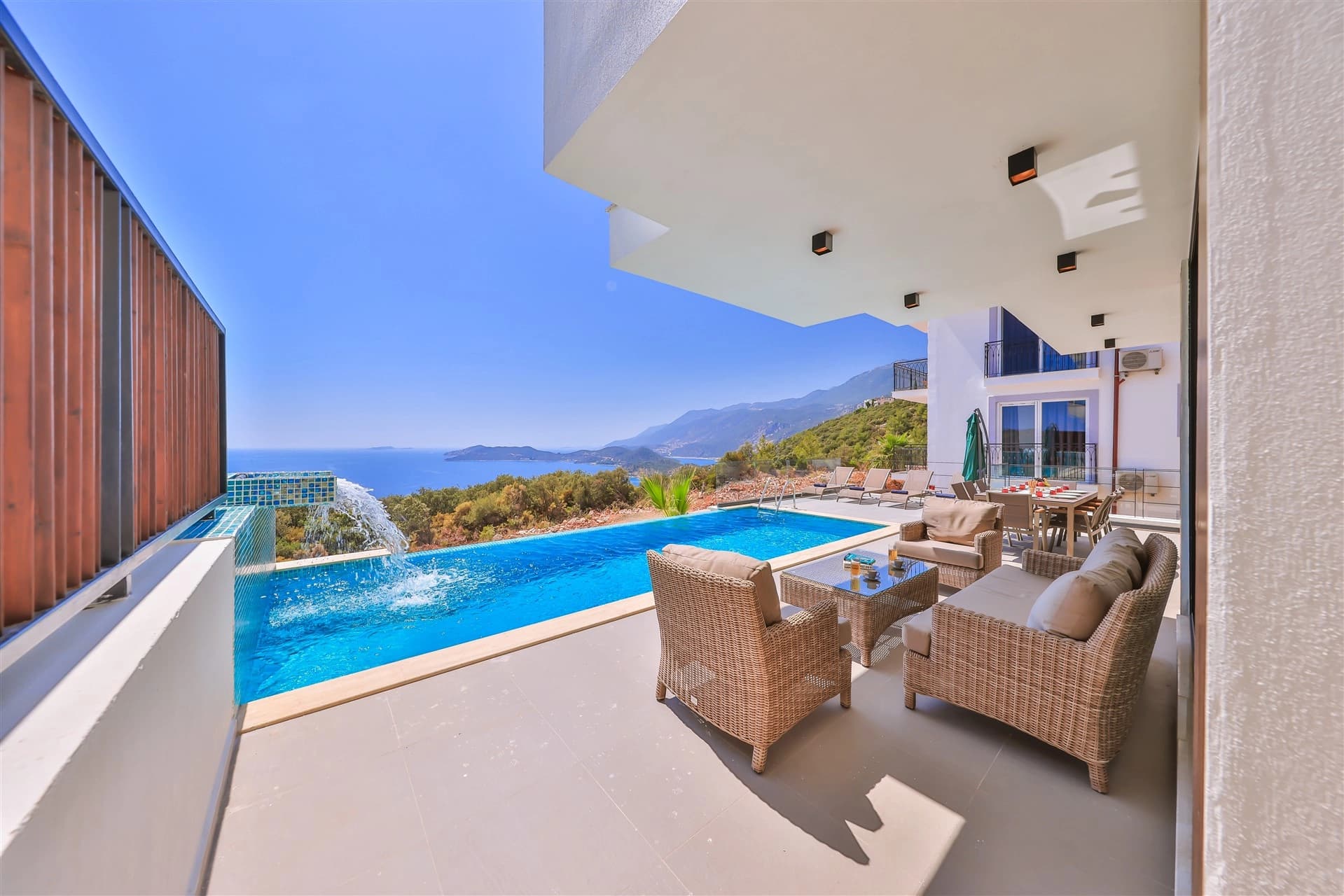 Villa Sky Line Korunaklı Havuz 45