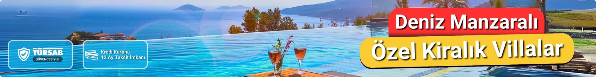 Size Özel Deniz Mazaralı Kiralık Villalar